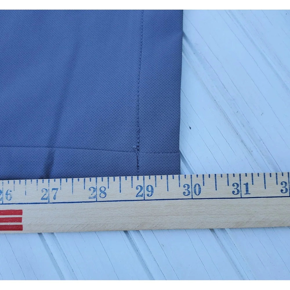 Banana Republic Core Temp Slim Fit Pants Mens 38x30 Blue Gray‎ Performance Chino